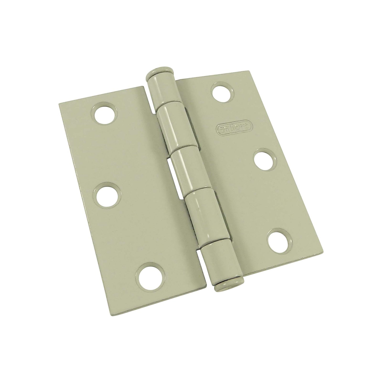 Penture à mortaiser blanche de 3'', emballage de 2 unités