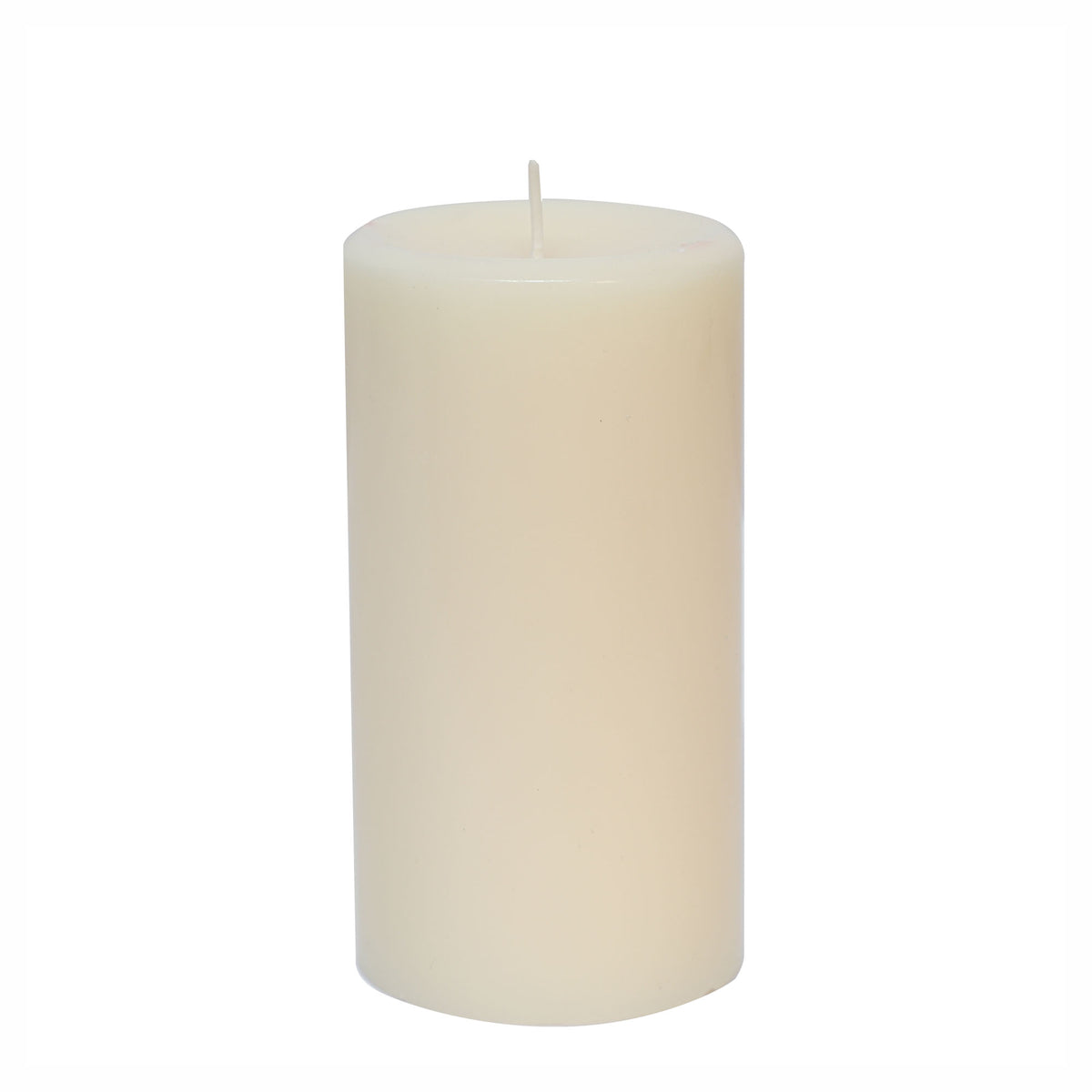 Chandelle parfumée à bout creux, 5" (ivoire)