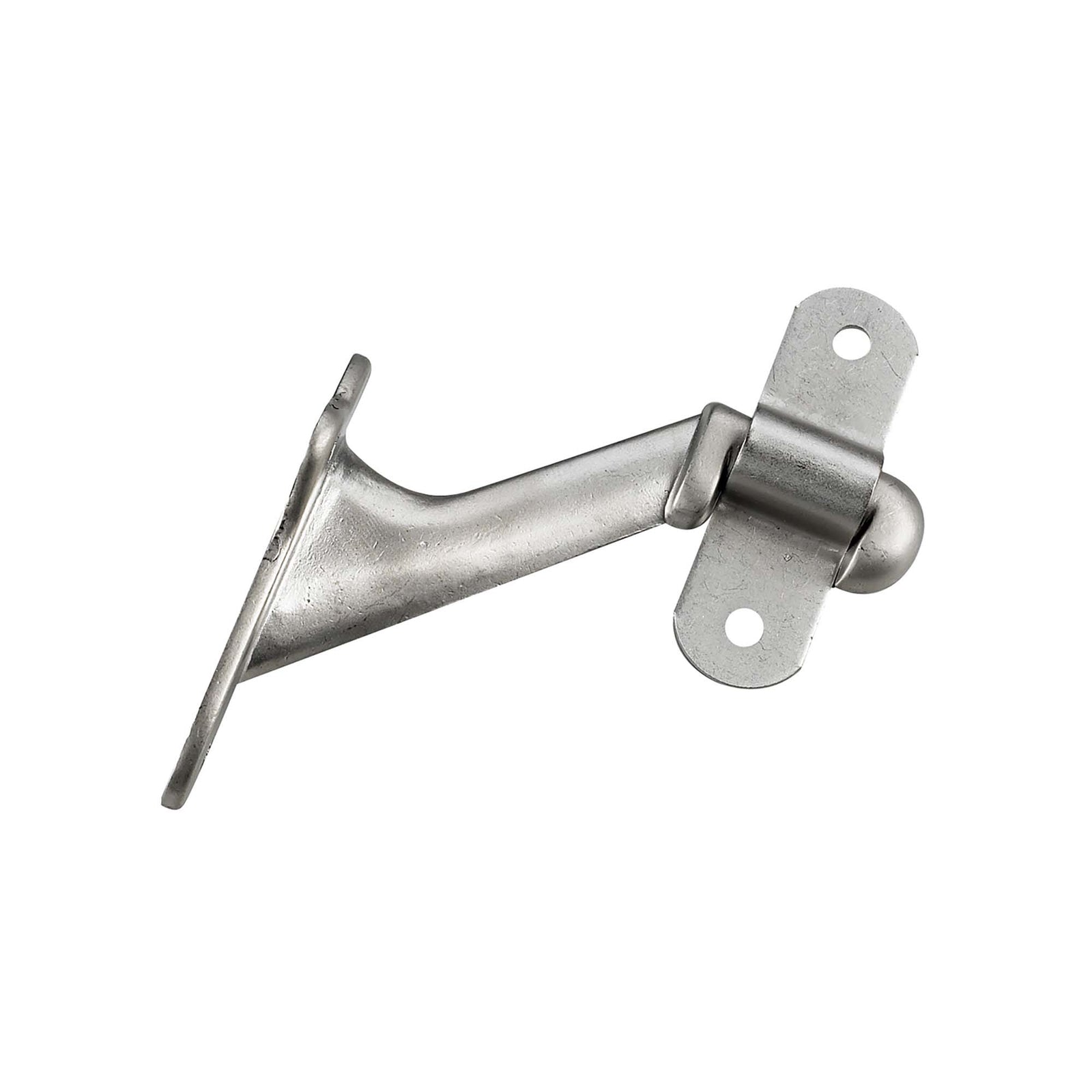Support pour main courante de 2-1/4'', nickel satiné