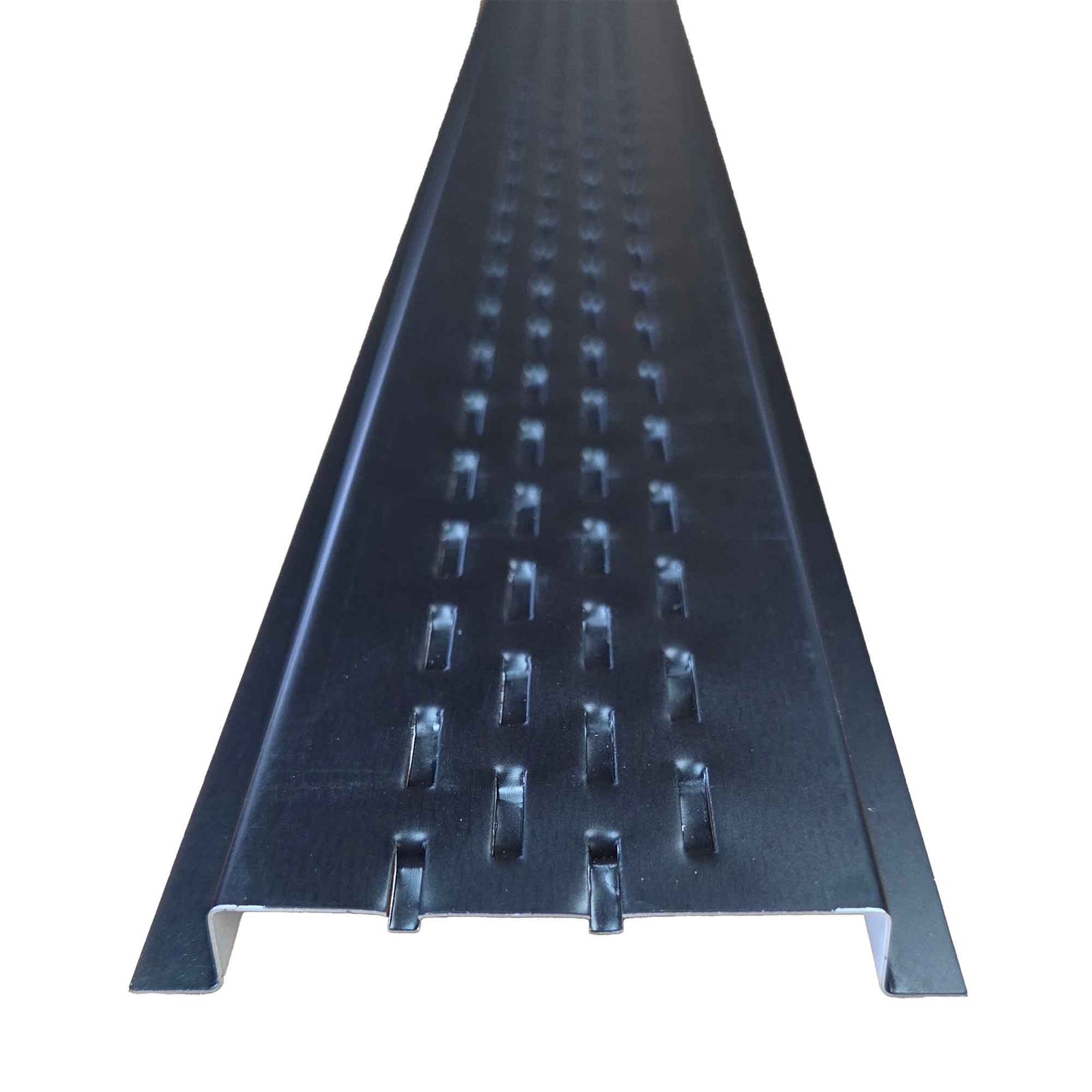 Aérateur continu en aluminium, 2-1/2" x 3 m (noir #525)