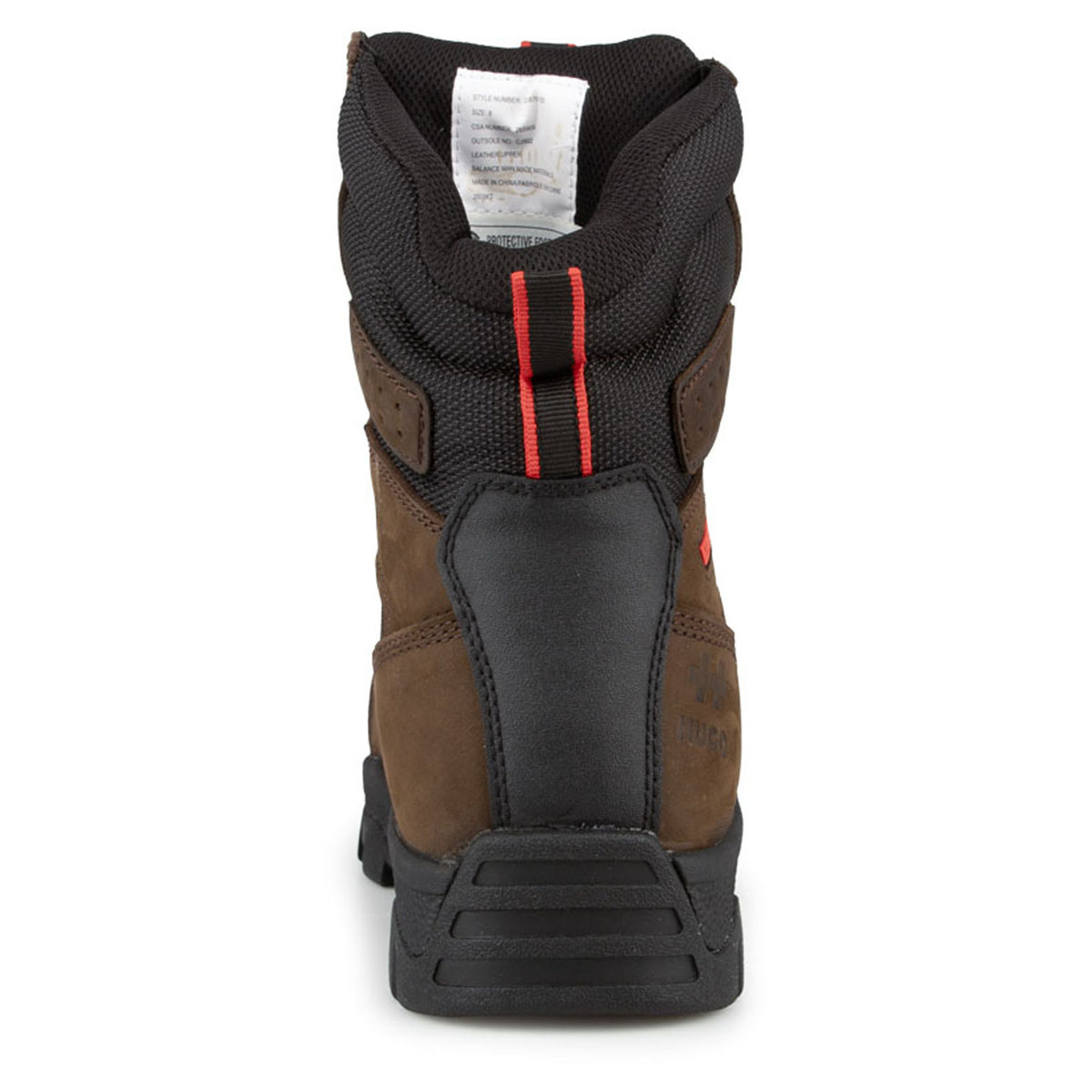 Bottes de travail en cuir du modèle Ranger Hugo Strong, noir (11)