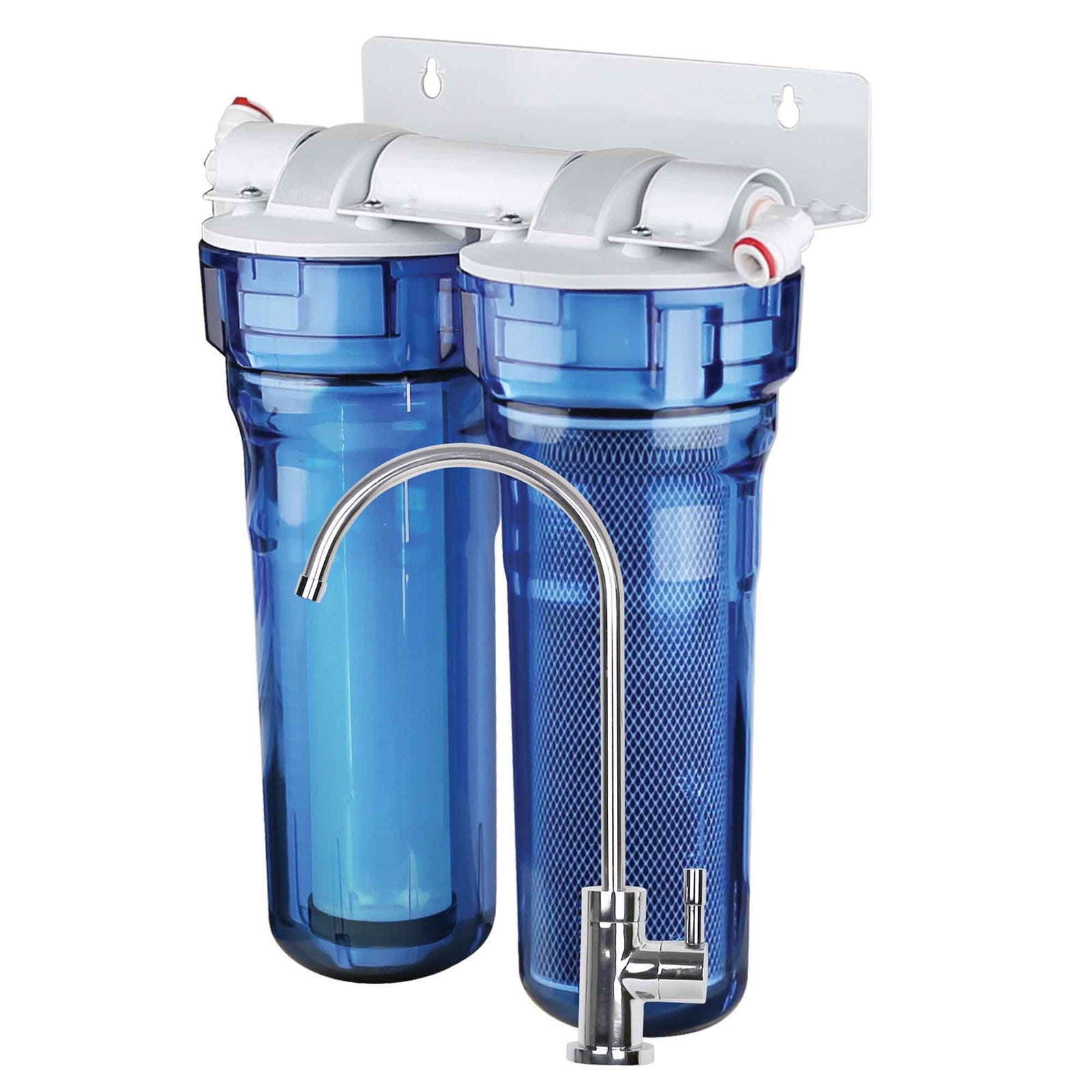Système d'eau potable 2 pour maison ou chalet, avec robinet