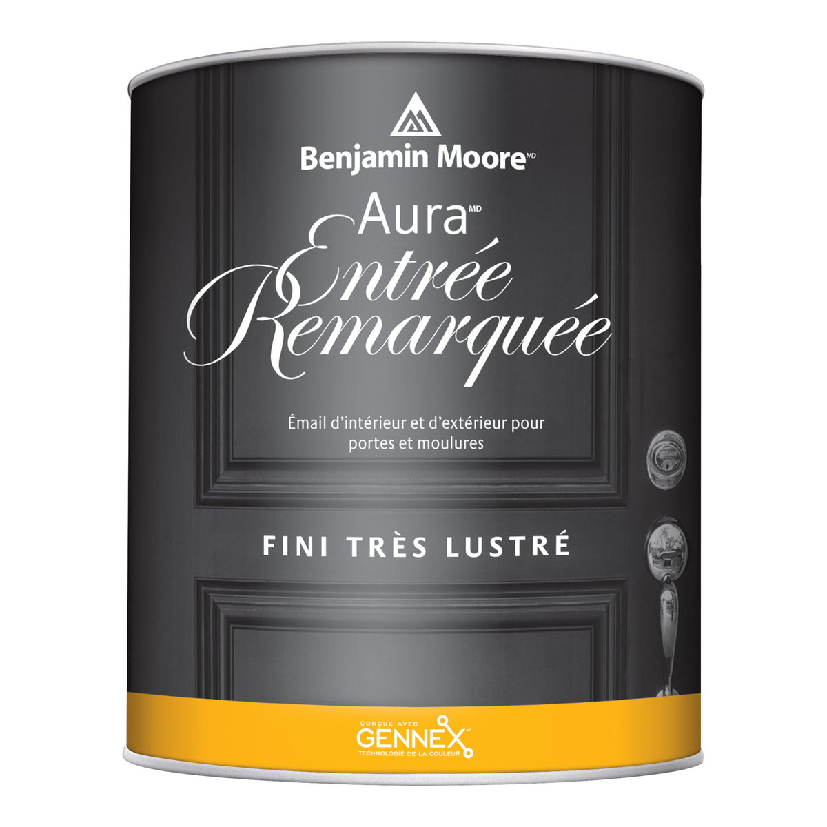 Entrée remarquée au fini très lustré, base 3, 946 ml