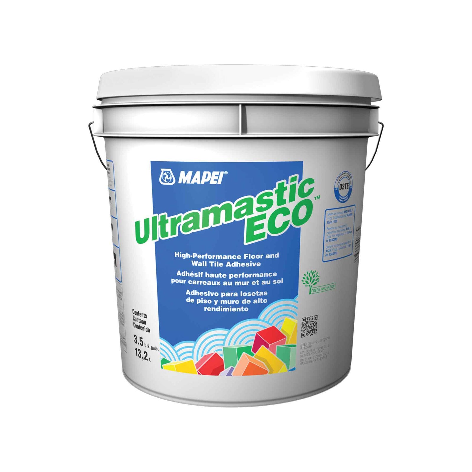 Adhésif haute performance pour carreaux au mur et au sol Ultramastic Eco, 13,2 L