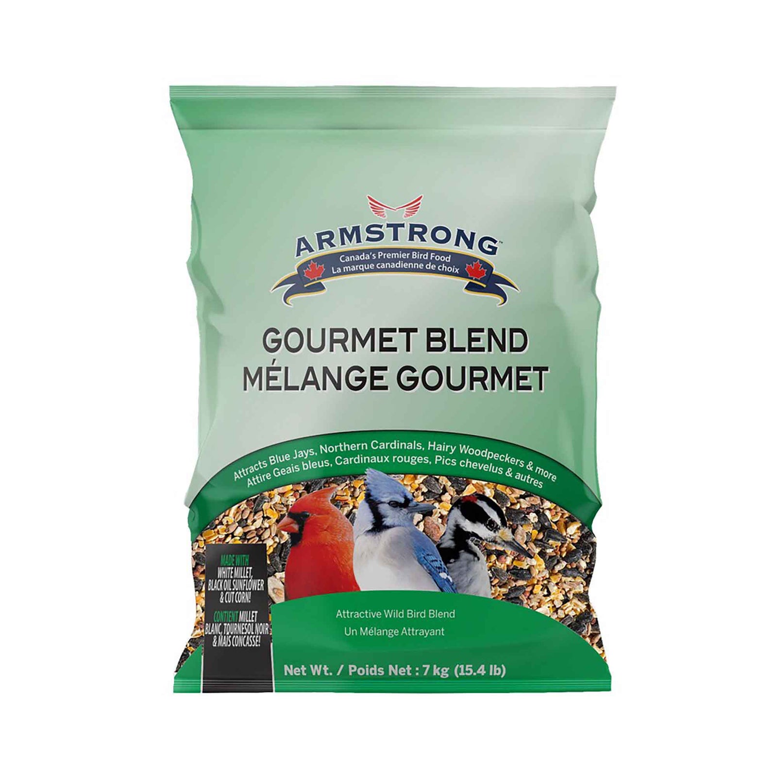 Mélange gourmet pour oiseaux, 7 kg