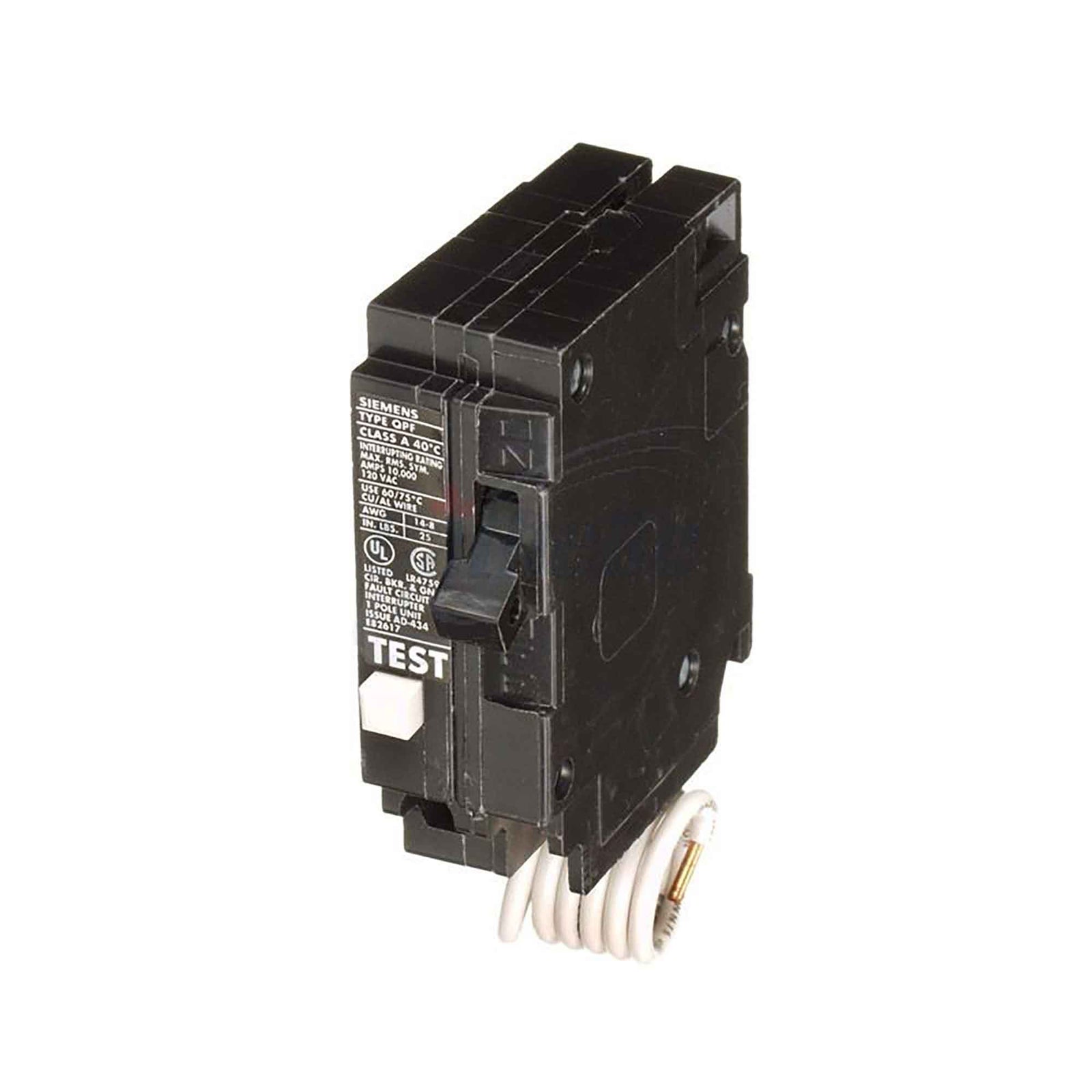 Disjoncteur DDFT bipolaire, 40 A