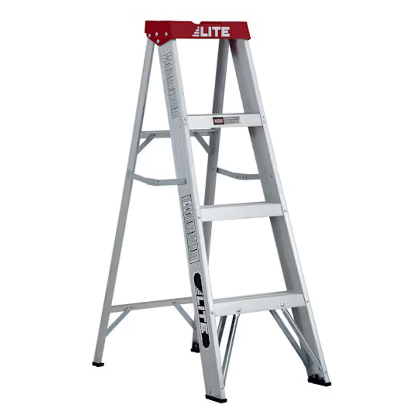 Escabeau en aluminium, 4' (grade 3)