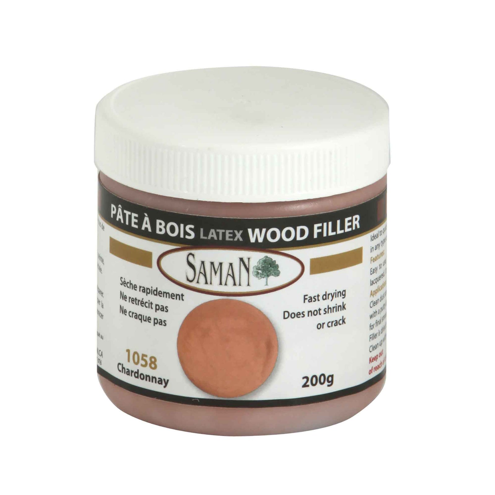 Pâte à bois au latex Chardonnay, 200 g          