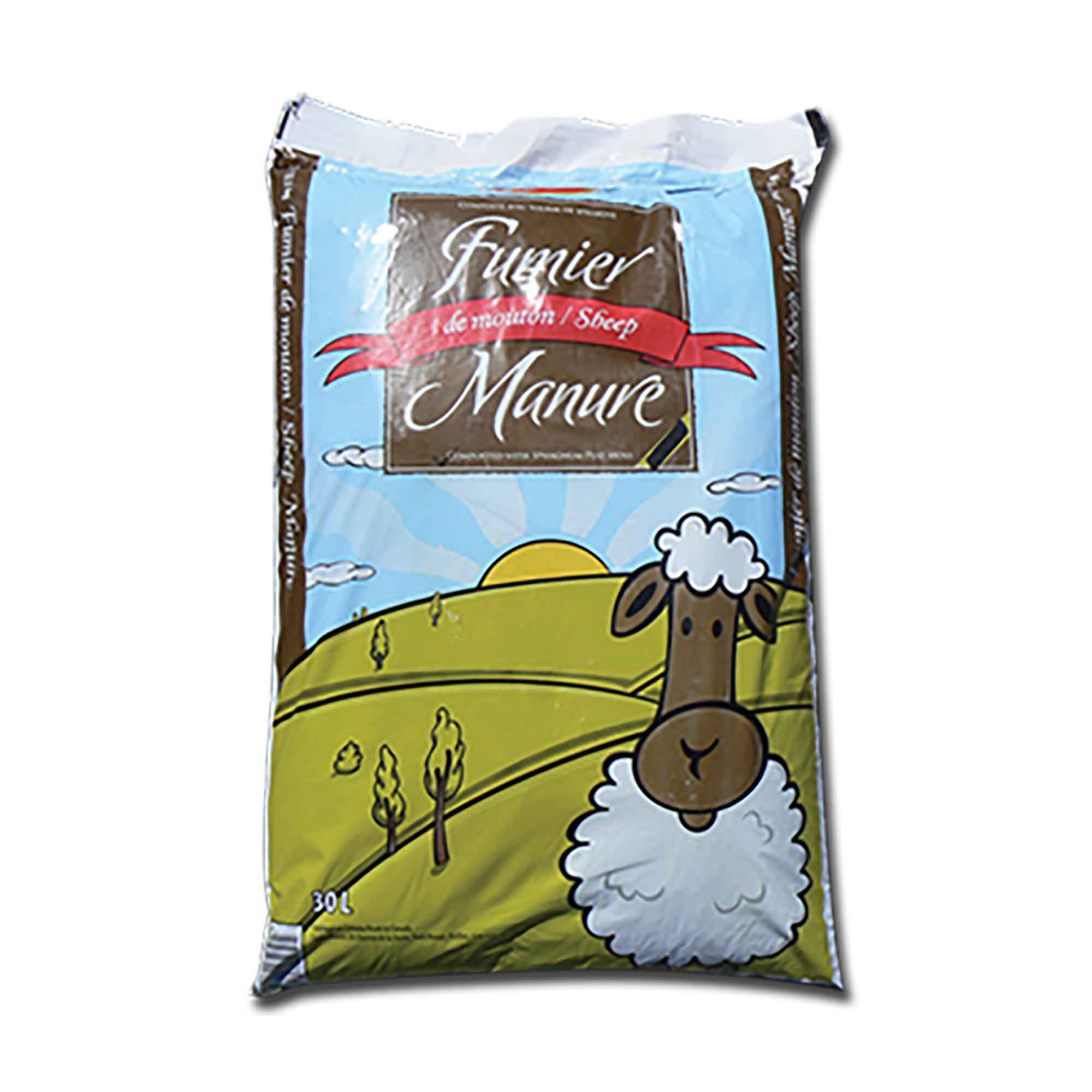 Fumier de mouton, 30 kg