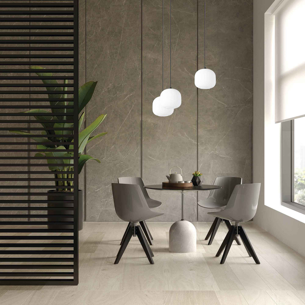 Luminaire suspendu Mantunalle à 3 lumières, verre blanc