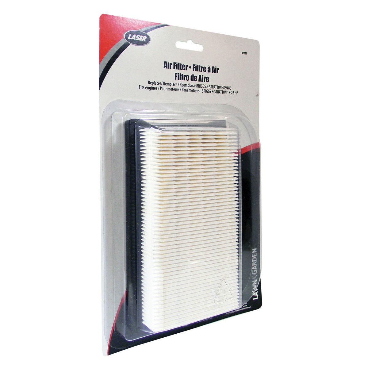Filtre à air Briggs & Stratton 499486