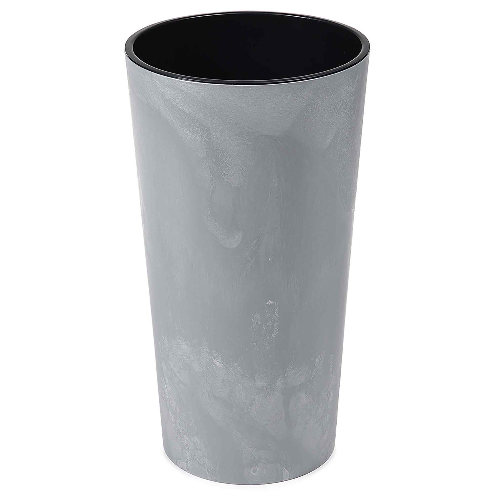 Jardinière Lilia gris béton, 16'' x 30''