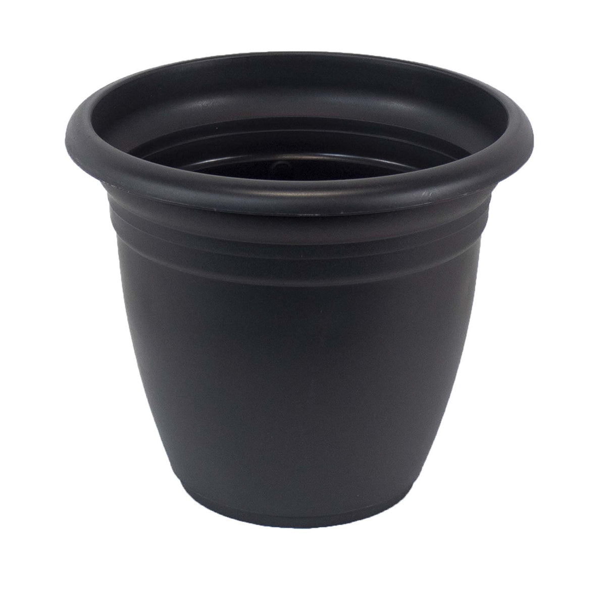 Pot Terme plastique anthracite, 16&#39;&#39;