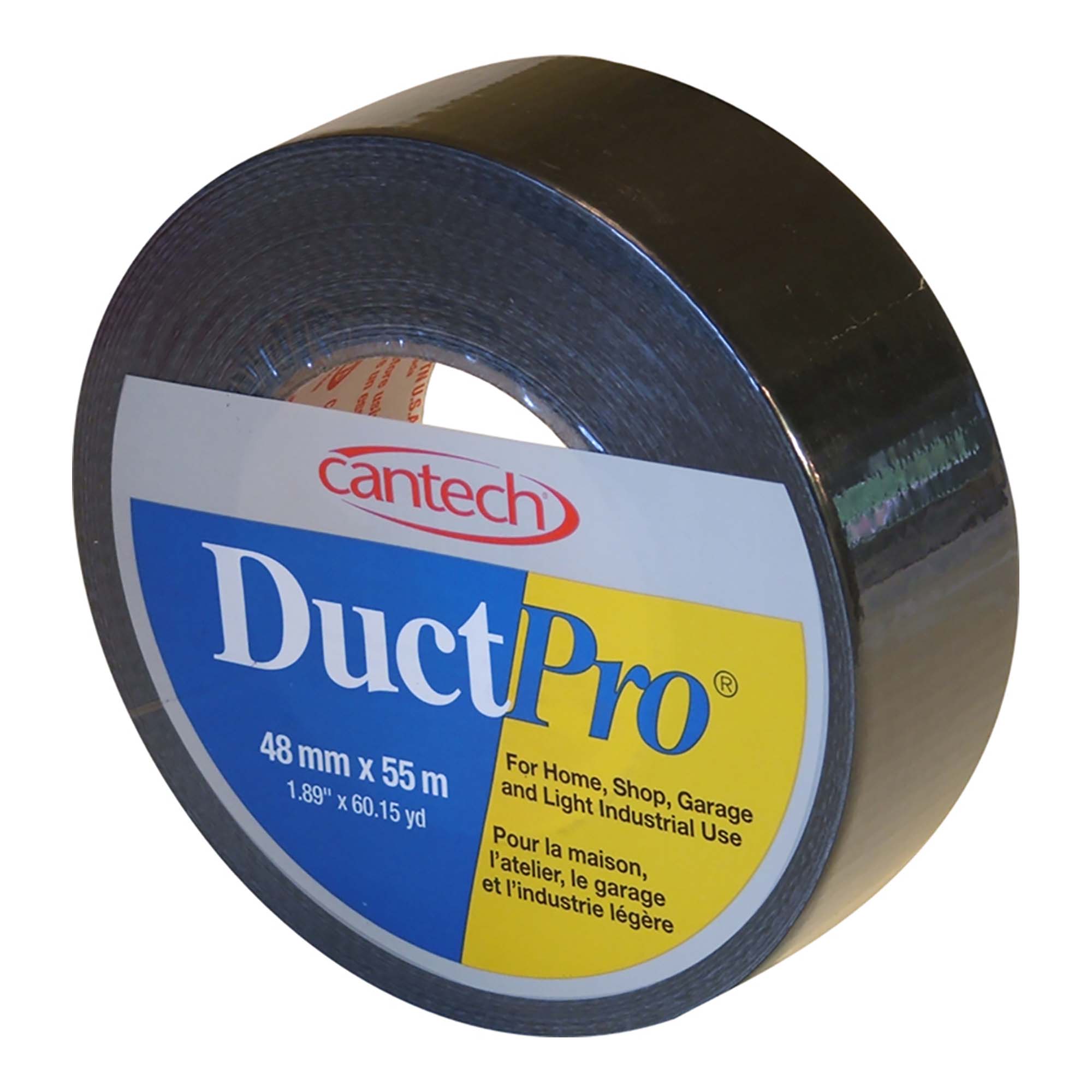 Ruban DuctPro noir, 48 mm x 55 m 