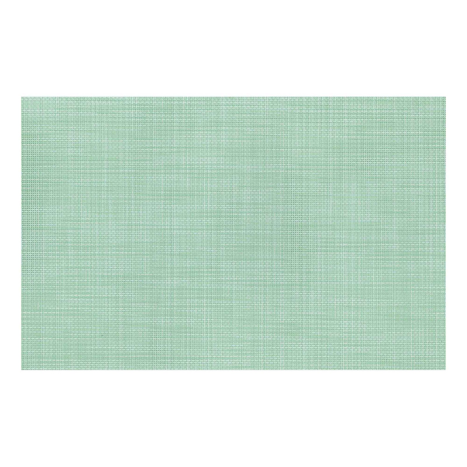 Napperon tissé en textilène de 12" x 18", vert pastel