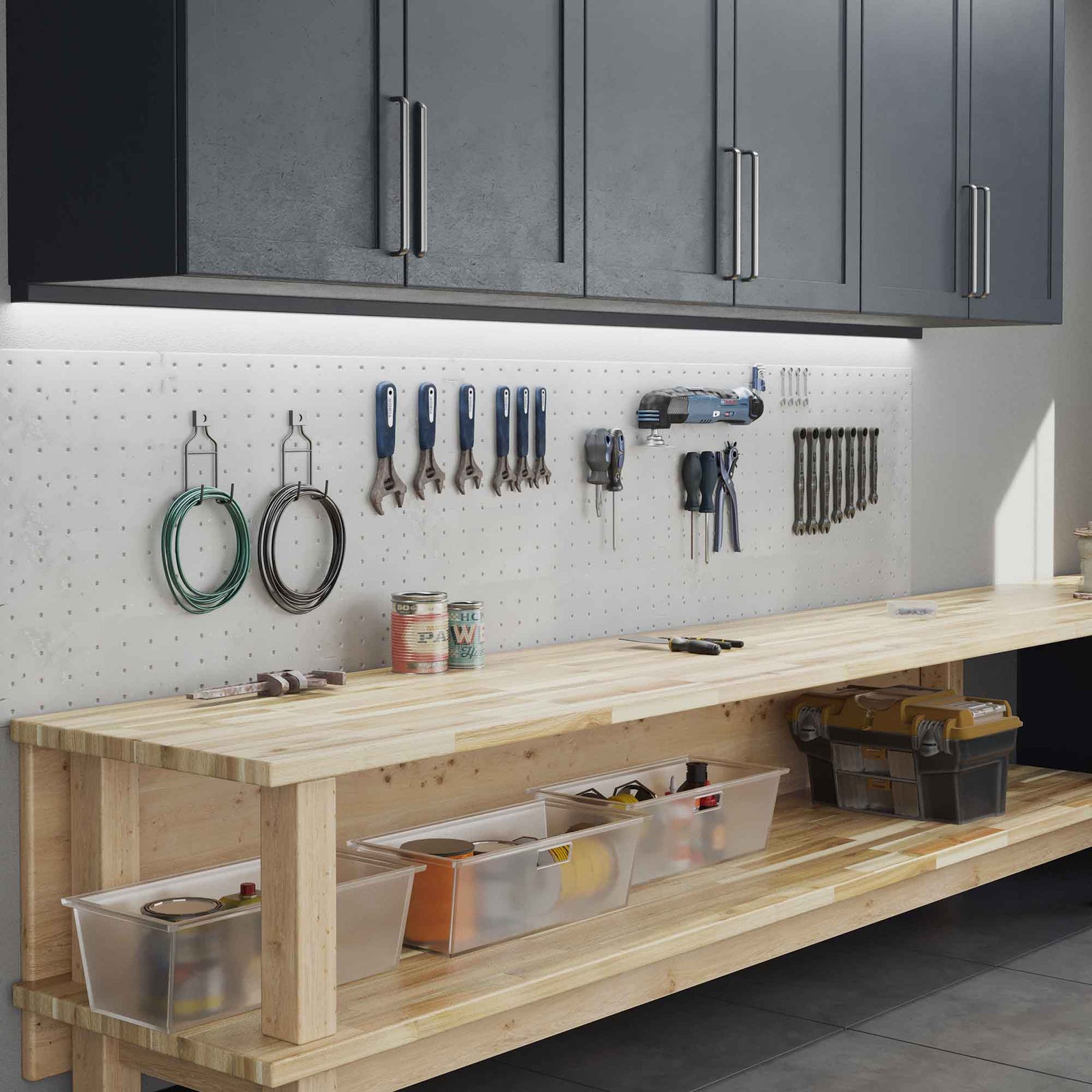 Comptoir en bois d’acacia jointé, 72" x 25-1/2" x 1-1/2"