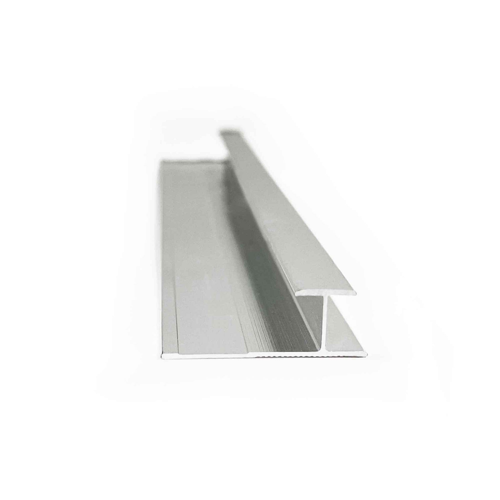 Moulure de finition en aluminium pour panneau mural de 5 mm, type connecteur (aluminium)