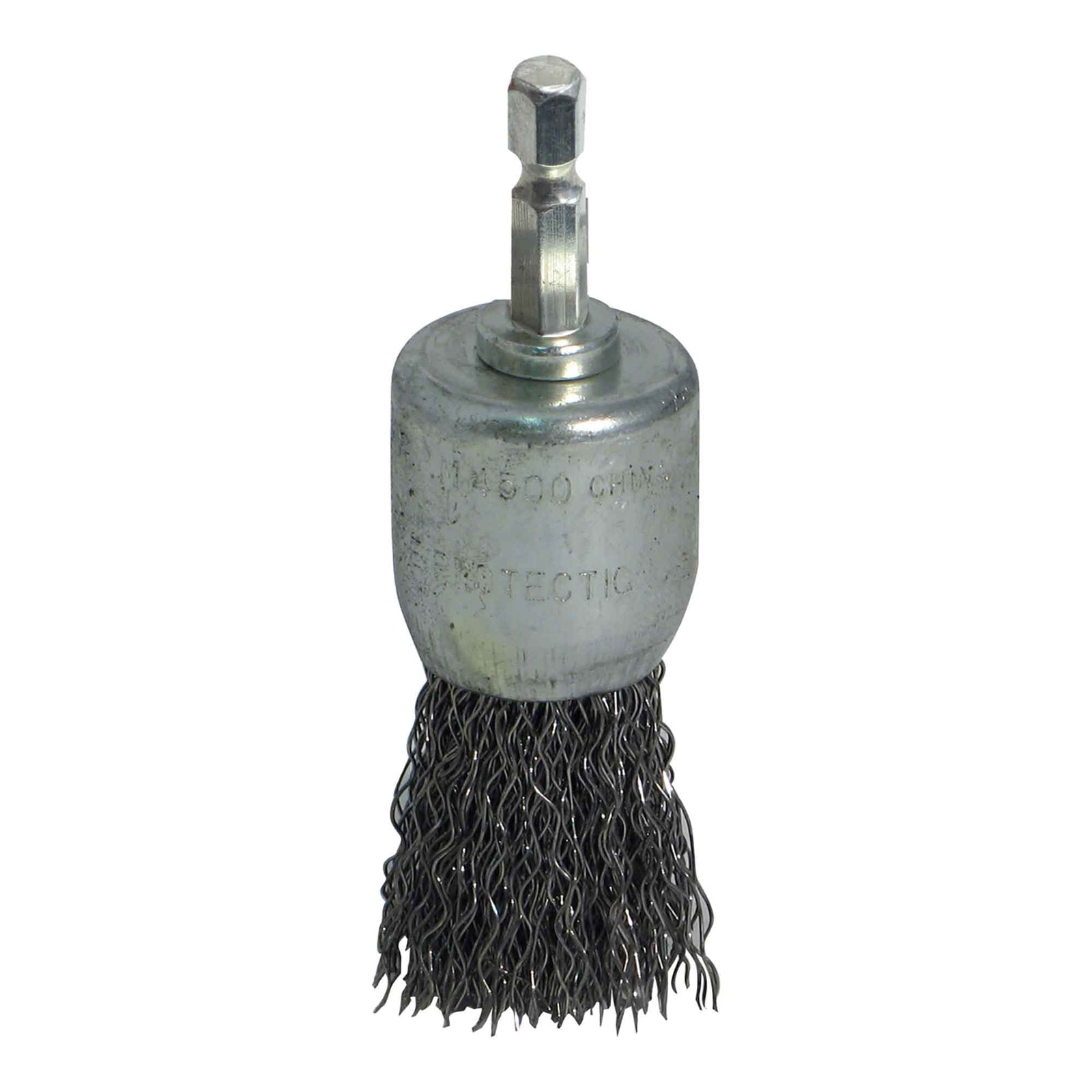 Brosse métallique de finition, 1'' (rugueux) 