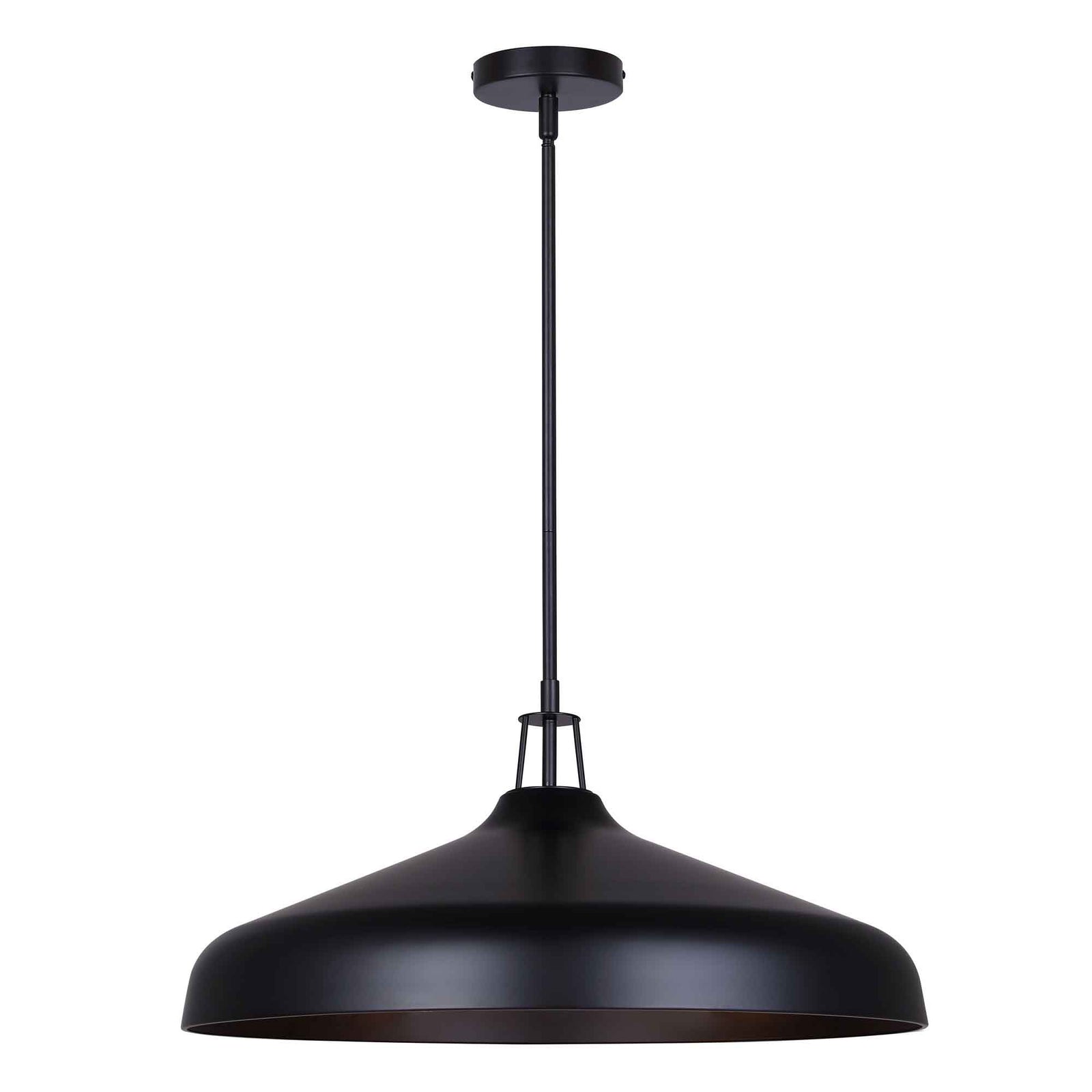 Luminaire suspendu HOLLAND à 4 lumières, noir